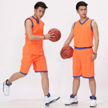 Hohe Qualität Breathable Basketball Uniform Skilled Basketball Jersey Fabrik 100% Polyester Sportswear für Erwachsene